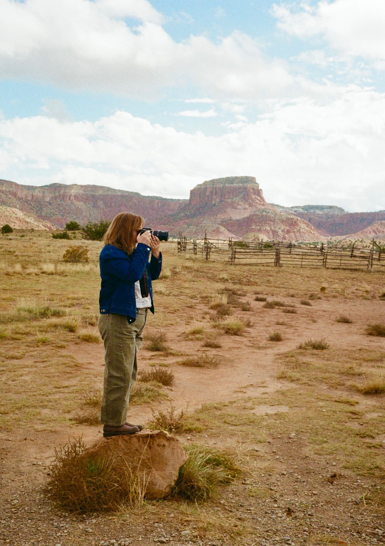 Jennifer Ionson with camera